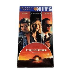 Tequila Sunrise VHS Movie 1997 New (1988 Movie) Mel Gibson Kurt Russell